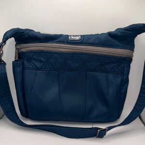 Lug Deep Blue Quilted Crossbody